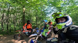 Ultimate Guide to Dirt Bike Trails in Michigan  Evart Single Track [upl. by Esereht630]