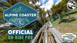 Alpine Coaster  OFFICIAL 2024 OnRide POV 4K  Glenwood Caverns Adventure Park [upl. by Bethena]