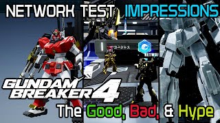 THE GUNDAM GAME WE NEED Gundam Breaker 4 Network TEST Impressions [upl. by Halimaj]