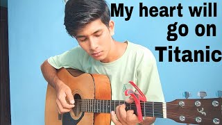 Taitanic My heart will go on  fast fingerstyle cover song [upl. by Eetsirhc]