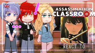 Assassination classroom react to YOR Forger as their new teacher  Spy x family  Gacha Club [upl. by Attenna]