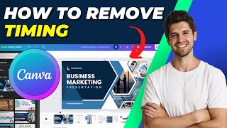 How To Remove Timing in Canva  Quick and Easy Tutorial [upl. by Aiz]