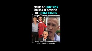 Chiquinquirá Delgado REACCIONA al DESPIDO de Jorge Ramos de Univision [upl. by Sollows]