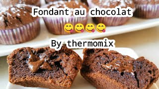 thermomix Fondant au chocolat au cœur coulant 😋😋😋 [upl. by Eriam]