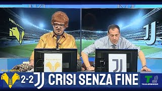 GOL DI VERONA JUVE 22 ALTRO STOP PER I BIANCONERI CHE NON ESCONO DALLA CRISI [upl. by Kcirdnekel268]