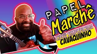 Papel Machê  João Bosco CIFRA SIMPLIFICADA Aula Cavaquinho Iniciante youtube music papel marche [upl. by Anilah]