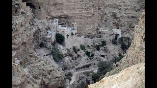 Twierdza Masada Pustynia Judzka Morze Martwe i Klasztor Wadi Qelt [upl. by Boiney]