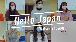 Hello Japan Welcome to APU [upl. by Aivizt391]