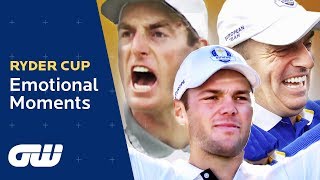 Ryder Cup Emotional Moments  Seve Ballesteros Darren Clarke Olazábal Jim Furyk  Golfing World [upl. by Aryam229]