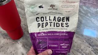 Collagen Peptides Powder Naturally Sourced Hydrolyzed Collagen Powder Review [upl. by Buckels486]