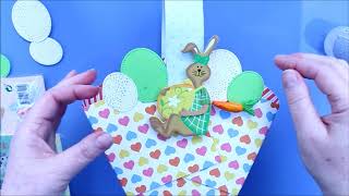 DIY Tuto création facile ♥ Un panier de Pâques [upl. by Ettore]