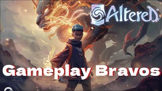 ALTERED TCG  BRAVOS  Construction de deck et duels sur Exlatered  Gameplay [upl. by Macpherson]