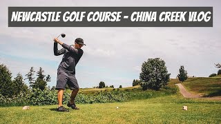 Newcastle Golf Course  China Creek Course  Seeking Birdies Golf Vlog [upl. by Sutherlan]