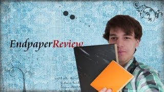 Ein Buch selber binden  Tutorial  EndpaperReview [upl. by Lamberto]