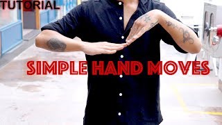 Simple Hand Moves Tutorial Arm Wave [upl. by Kaplan]