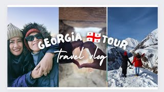 GEORGIA🇬🇪GUDAURI SKI RESORTS ADVENTURE KIM TIN VLOG [upl. by Bamford973]