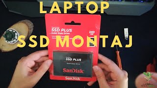 Laptopa SSD Takma ve Windows 10 Yükleme Rehberi  USBden Windows kurma UEFI Format atma [upl. by Attey]