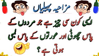 Funny Funny Paheliyan  Mazahiya Paheliyan  Funny Riddles [upl. by Otter]