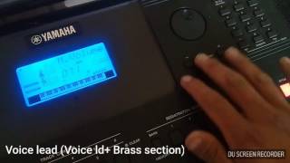 Como programar sonidos en el teclado yamaha PSR E453 1 [upl. by Ynattyrb]