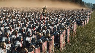 Germanic Tribes Vs Roman Empire Battle of the Marcomannic Wars 172 AD  Cinematic [upl. by Schonfield]