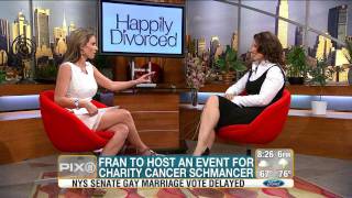 JILL NICOLINI INTERVIEWS FRAN DRESCHER PIX11 MORNING NEWS [upl. by Atinehc]