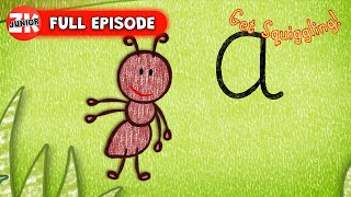 Letter A 🖍️  Get Squiggling Letters  Full Episode [upl. by Genesa]