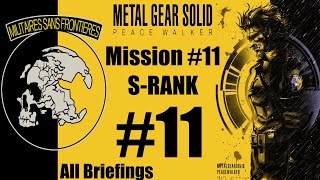 Metal Gear Solid Peace Walker HD  Stealth Walkthrough  Mission 11  SRANK  CenterStrain01 [upl. by Elocn]