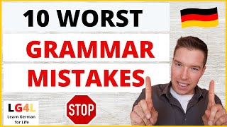 Stop making these 10 grammar mistakes in German [upl. by Sigfried]