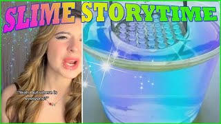 🎧Satisfying Slime Storytime🎧 ❤️💛💚Tiktok Compilations Part 178 [upl. by Ayotel]