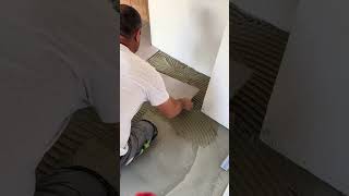 How to Tile Like a PRO Ultra Clean Tiling Techniques [upl. by Harihs]