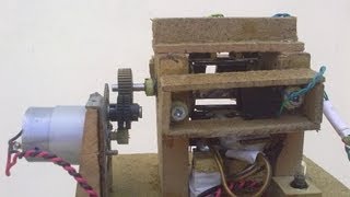 Homemade AC generator from relay coils [upl. by Eldnek]