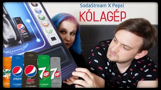 Pepsit quotfőztünkquot otthon  SodaStream avagy a házi kólagép [upl. by Innavoeg432]