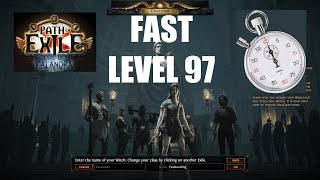 PoE 319 My Fastest Campaign amp Experience Level 97 in Only 8 Hours in Lake of Kalandra  1108 [upl. by Zug]