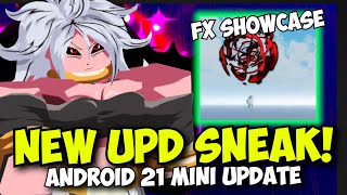 HOW TO EVOLVESHOWCASING ANDROID 21  ANIME LAST STAND [upl. by Adalheid35]