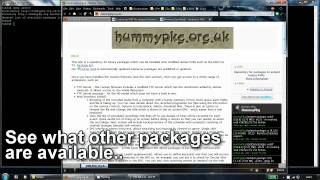 Humax HDRFox T2  Custom Firmware  Part 2  Installing Packages  HD [upl. by Anigal]