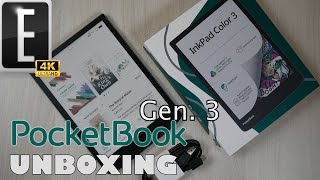 A TRUE Kaleido 3 eReader  Pocketbook Color 3 Unboxing [upl. by Cha133]