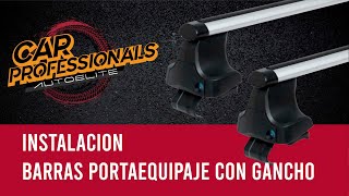 🚗 Barras portaequiape universales con gancho  Tutorial de instalación  Portaequipaje de techo [upl. by Fredenburg911]