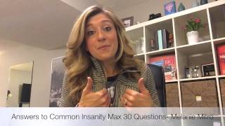 Insanity Max 30 Commonly Asked Questions Answered [upl. by Anairdna]