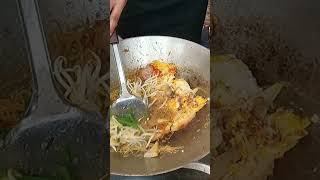 Cooking Popular Thai Street Food Delicious Pad Thai Noodles bangkokstreetfood bangkokfoodtours [upl. by Anaig566]