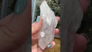 Amazing DT Blue Amphibole Quartz crystals crystalshop angel blueamphibole [upl. by Dieterich]