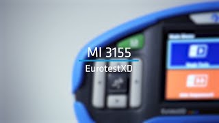 Electrical Installation Testing  MI 3155 EurotestXD  Features Overview [upl. by Idnod]