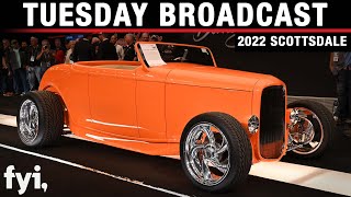 2022 SCOTTSDALE TUESDAY BROADCAST  Tuesday January 25 2022  BARRETTJACKSON 2022 [upl. by Lemaj]