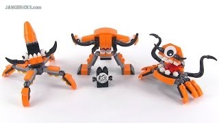 LEGO Mixels Series 2 Flexers Kraw Tentro amp Balk reviewed [upl. by Campman142]