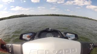 2013 Sea Doo GTI 130 Review and ride [upl. by Rothschild732]