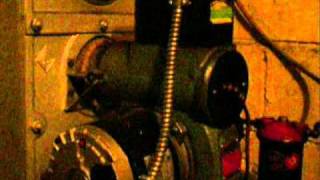 Running 1950s Wesco Oil Furnace [upl. by Anilec]