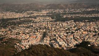 Aerial view of Ajmer city Rajasthan [upl. by Brower697]