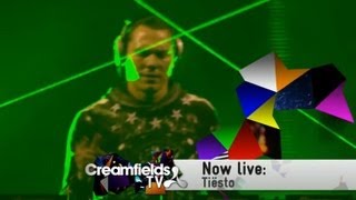 Tiesto  Live on Stage  Creamfields 2013 Video [upl. by Mccormick]