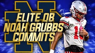 Notre Dame QB Recruiting Keeps ROLLING☘️Elite Prospect Noah Grubbs Commits [upl. by Buell249]