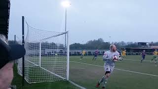 Runcorn Linnets vs Kidsgrove Athletic 09112024 Karl Clair goes close with a free kick for Linnets [upl. by Nahsez]