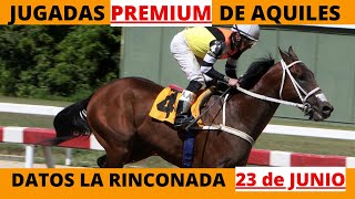 ⚡Datos GRATIS DOMINGO 23 de JUNIO Pronósticos la RINCONADA [upl. by Mccutcheon]